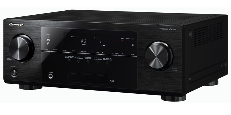 VSX-822-K - 5.1-Channel 3D Ready A/V Receiver | Pioneer of Canada - English